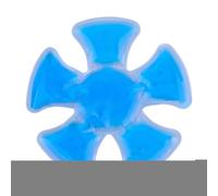 Hard Hat Ice Pack, Helmet Gel Cooling Pad, Reusable Cold Liner, Heat Relief Design, Easy Freeze Application, Construction or Riding Use, 7.09 Inches, Blue Color, 1 Pack
