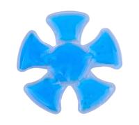 Hard Hat Ice Pack, Helmet Gel Cooling Pad, Reusable Cold Liner, Heat Relief Design, Easy Freeze Application, Construction or Riding Use, 7.09 Inches, Blue Color, 1 Pack