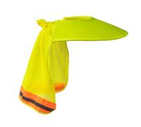 Hard Hat Shade Full Brim, Breathable Hat Neck Cover Visor, Anti-UV Sun Protection with Adjustable Tightness for Helmet, Face, Gardening, Fishing, Construction, Hiking