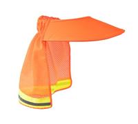 Hard Hat Sun Shade, Hard Hats Sun Shield, Cloth Adjustable Tightness Cap Attachment, Anti-UV Breathable for Face, Head, Work, Hiking, Gardening, Cycling, Labor, 50x32cmx14cm