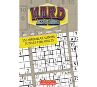 Hard Jigsaw Sudoku: 250 Irregular Sudoku Puzzles for Adults