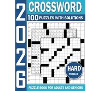 Hard Mastermind Crossword puzzle book 2026: A Hard Crossword Puzzle Collection That Focuses on Skill Development, Mental Endurance, and Word Mastery Rather Than Easy Wins