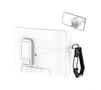 Hard PC Case for para sony WF-1000XM6 with Kickstand Hard PC(White) | Hard PC inner frame, precise Type-C cutout, LED visible, supports wireless charging, para slim profile