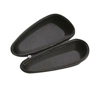 Hard Shell Razor Travel Case - Shockproof EVA Razor Container, Waterproof Shaver Organizer with Secure Mesh Pocket, Portable Shave Bag for Cartridge & Safety Razors