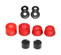 Hard Skateboard Truck Bushings - Replacement Parts Set With Pivot Cups, Durablee Performance Components | For Outdoor Cruiser Training Competition Beginner Skaters Use, Skate Bushings, Skateboard Hard