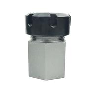 Hard Steel Hex Er25 Er32 Er40 Square Collet Chuck Holder Block CNC Lathe Tool Holder For Cnc Lathe Engraving Machine(Tetragon(square),ER32)