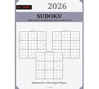 Hard Sudoku 2026: 1002 Puzzles Of Difficult/Advanced Level | For The Expert Players | All Ages | Large format