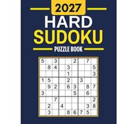 Hard Sudoku Book for Adults: 320 Sudoku Puzzles with full Solutions