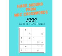 Hard Sudoku from MRC Crosswords: 1000 Sudoku Puzzle