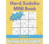 Hard Sudoku Mini Book: 20 Sudoku Games with Answers | Gift for Adults or Kids | Volume 1 (OurPuzzle Hard Sudoku MINI Books)
