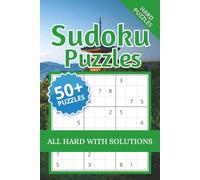 Hard Sudoku Puzzle Book for Adults:: 50+ Challenging Puzzles with Solutions (6 x 9 Travel Size)
