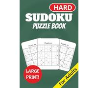 Hard Sudoku Puzzle Book: For Adults and Seniors | 400 Grids for Serious Brain Training & Relaxation | 6x9 Inch Format, Solutions Included