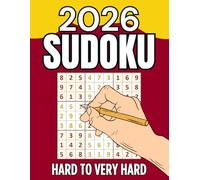 Hard Sudoku Puzzle Book for Adults: Hard and Very Hard Sudoku Book for Adults with Full solutions