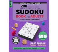 Hard Sudoku Puzzles: 200 Hard Sudoku Puzzles, Expert-Level Challenges for Sharp Minds, Two Puzzles Per Page, Large Print Format, 8.5 x 11 Inch, ... Page | 200 Sudoku + Solutions | 8.5 x 11 in)