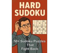 Hard Sudoku Puzzles: 50+ Hard Puzzles in a handy A5 travel sized book