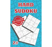 Hard Sudoku puzzles: Sudoku book for experts. 55 hard sudoku puzzles