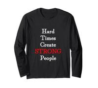 Hard Times Create Strong People Manga Larga
