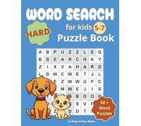 Hard Word Search for Kids Ages 5-7: More Challenging Puzzles to Build Vocabulary, Spelling, and Focus Skills (Valyo & Pepe Kids Word Search Series)