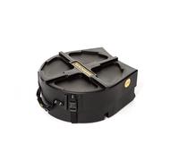HARDCASE HN14SDX - Funda para caja de batería (14", 35,56 cm, con compartimento para hasta dos pieles de repuesto)