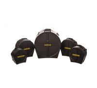 HARDCASE HROCKFUS-3 - Hyperdrive de 3 de Rock Fusion, 3 Case Set, Incluye Standtomcase