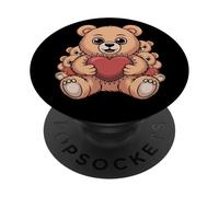 Hardcore Abrazo Distribuidor Oso Kawaii Punk PopSockets PopGrip Adhesivo