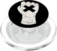 Hardcore Fist NYHC 80's Punk Shirts & Straight Edge Clothing PopSockets PopGrip para MagSafe