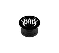 Hardcore Heavy Metal Papá Divertido PopSockets PopGrip Adhesivo