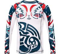 Hardcore Training Rash Guard Men's Camisa de Compresión Hombre MMA BJJ Boxeo Fitness Grappling No Gi