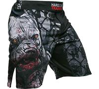 Hardcore Training Shorts Pitbull City Pantalones Cortos MMA BJJ Fitness Grappling Hombre (XXXXL)