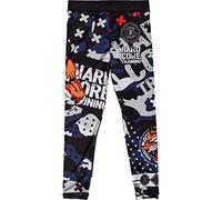 Hardcore Training Tiger Fury Compression Pants Kids Pantalones de Compresión Niño Leggings BJJ Fitness MMA Gimnasio Workout Ropa Deportiva (12 Years)