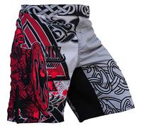 Hardcore Training Viking 2.0 Fight Shorts Hombre Pantalones Cortos MMA BJJ Boxeo Grappling Fitness No Gi