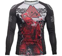 Hardcore Training Viking 2.0 Rash Guard Men's Camisa de Compresión Hombre MMA BJJ Boxeo Fitness Grappling No Gi
