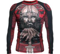 Hardcore Training Viking 3.0 Rash Guard Men's Camisa de Compresión Hombre MMA BJJ Boxeo Fitness Grappling No Gi