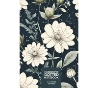 Hardcover Dotted Notebook: Math, Science, Engineering, Coding & Bullet Journaling | 6x9 Botanical Notebook with 160 Pages | Gift for STEM Students & Professionals