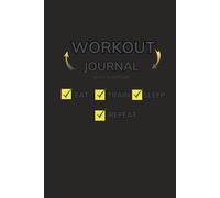 Hardcover Fitness Journal Workout Planner for Men & Women with scriptures - A5(5.7" x 8.3") Sturdy Workout Log Book to Track Gym & Home Workouts