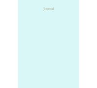 HARDCOVER JOURNAL_EMIGMA COLLECTION_AQUA COLOR_120 LINED PAGES_: 7X10 INCHES_EACH PAGE FEACTURES A DATE, AND DAY OF THE WEEK SECTION, FOR DAILY JOURNALING ORGANIZATION.