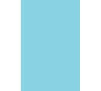 Hardcover Lined Notebook Journal, 5.5 x 8.5 inches, 200 pages, College Ruled, Solid Color Light Blue Cover