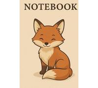 Hardcover Notizbuch A5 mit 200 Seiten / Notebook A5 / Carnet A5 / CuadernoA5: Der schlaue Fuchs denkt mit - Notizbuch für kluge Gedanken