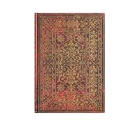 Hardcover Notizbuch Evangeline Grande Unliniert: Hardcover, 120 gsm, ribbon marker, memento pouch, elastic closure (Carta Condé)