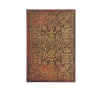 Hardcover Notizbuch Evangeline Mini Liniert: Hardcover, 85 gsm, ribbon marker, memento pouch, elastic closure (Carta Condé)