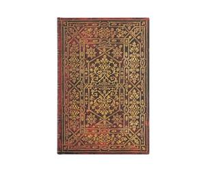 Hardcover Notizbuch Evangeline Mini Liniert: Hardcover, 85 gsm, ribbon marker, memento pouch, elastic closure (Carta Condé)