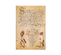 Hardcover Notizbuch Flämische Rose Mini Liniert: Hardcover, 85 gsm, ribbon marker, memento pouch, elastic closure, book edge printing (Mira Botanica)