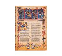 Hardcover Notizbuch Inferno Midi Liniert: Dante's Inferno, Hardcover, 120 gsm, ribbon marker, pouch, elastic closure (Divine Comedy)