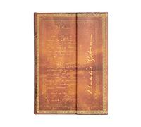 Hardcover Notizbuch Kahlil Gibran, Der Prophet Midi Liniert: Hardcover, 120 gsm, ribbon marker, memento pouch, wrap closure (Embellished Manuscripts Collection)
