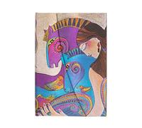 Hardcover Notizbuch Maria and Mares Mini Liniert: Hardcover, Wrap Closure, 85 gsm, ribbon marker, pouch (Mystical Horses)