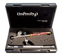 Harder & Steenbeck GIRALDEZ Infinity CR Plus 129514 - Pistola de aerógrafo 2 en 1