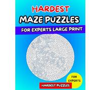 Hardest Maze Puzzle Book