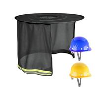 Hardhat Sun Shade - Full Brim UV Protection Breathable | Construction Sun Protection Hat | Summer Safety Helmet With Sùn Visor, Reflective Strips High Visibility, For Roofing Road Work Utility Outdoor