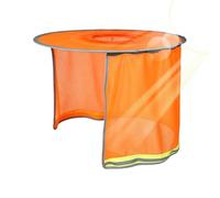 Hardhat Sun Shade | Full Brim UV Protection Transpirable | Safety Helmet Shade Neck Shield | Full Brim Breathable Lightweight for Road Work Landscaping Roofing Painting Utility Work Hot Weather