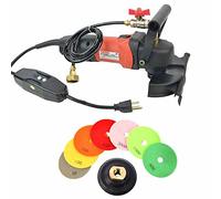 Hardin WVPOLSET 4 Inch Var Speed Polisher and 8 pc 4 Inch Diamond Polishing Pad Set